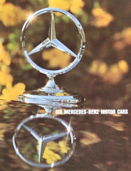 Mercedes-Benz 250 Convertible Coupe Modelprogram 1966 Carbrochure (0377)